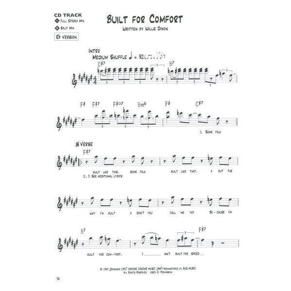 Hal Leonard Blues Play-Along Howlin' Wolf