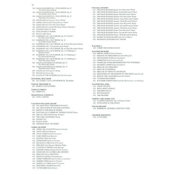 Hal Leonard Classical Fake Book