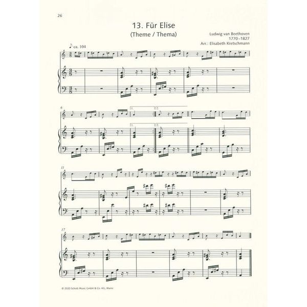 Schott Easy Concert Pieces Recorder 3