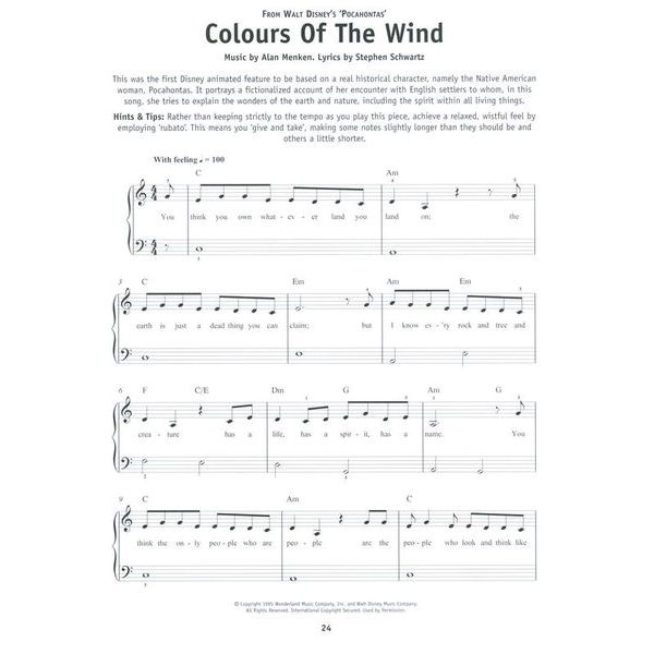 Hal Leonard Really Easy Disney Favorites