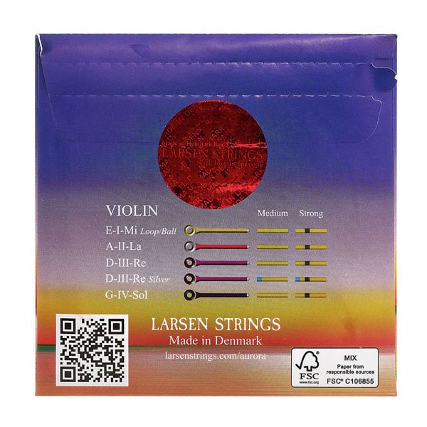 Larsen Aurora Violin D Alu Strong