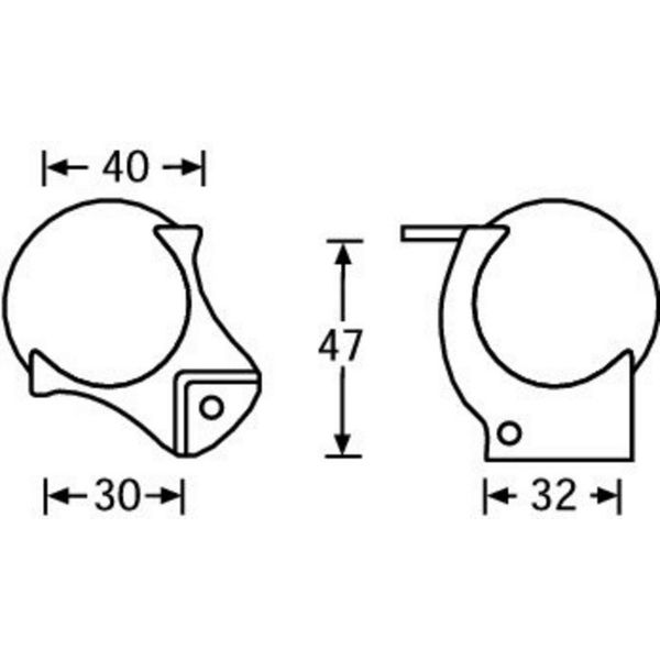 Adam Hall 4129 Ball Corner medium