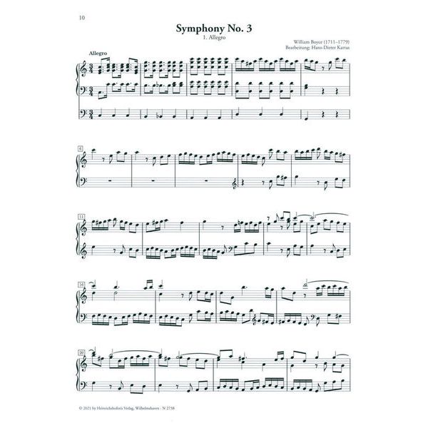 Heinrichshofen Verlag Festliches for Orgel