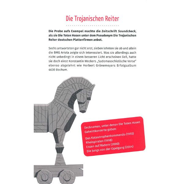 Klartext Verlag Toten Hosen Populre Irrtümer