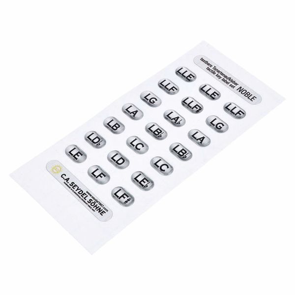 C.A. Seydel Söhne Key Sticker Set 1847 NOBLE low
