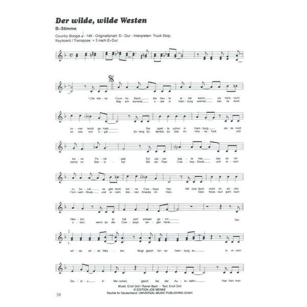 Musikverlag Hildner 100 Hits für Bb & Eb