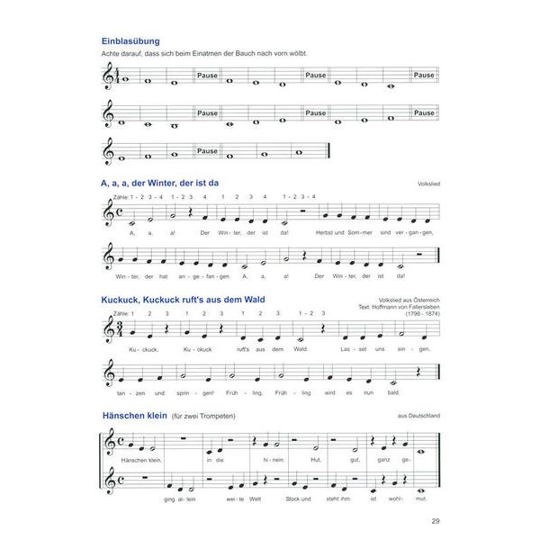 Horst Rapp Verlag Trompetenschule 1 für Anfnger