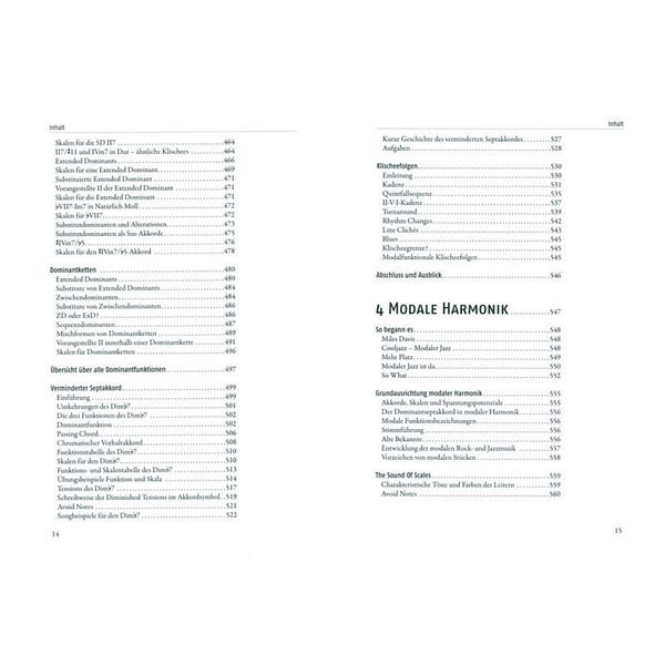 AMA Verlag Rock & Jazz Harmony