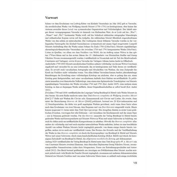 Breitkopf & Hrtel Köchel-Verzeichnis