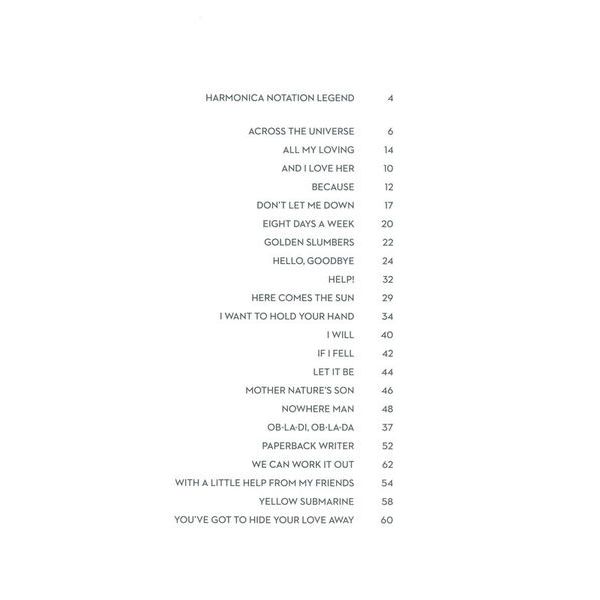 Hal Leonard Beatles Greatest Harmonica