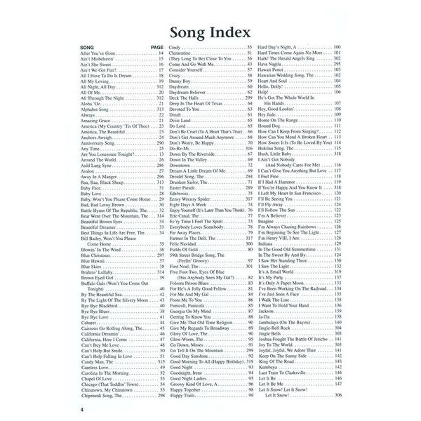 Hal Leonard The Daily Ukulele 365 Songs