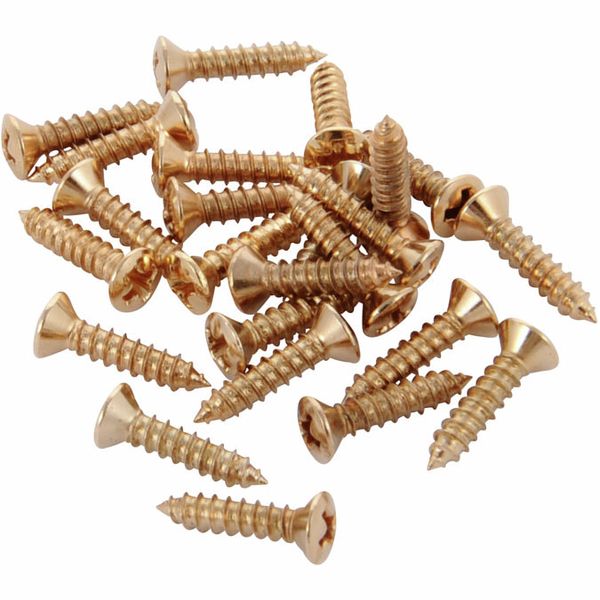 Fender Pickguard Screws Gold