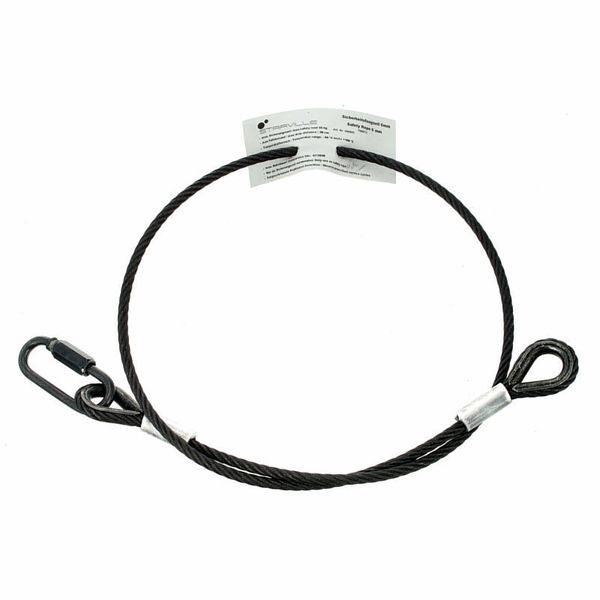 Stairville Safety Set 100cm/6mm Bk 10pcs