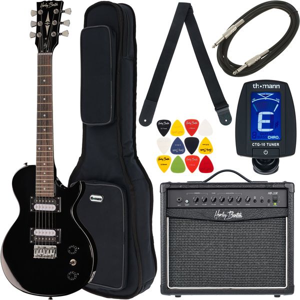Harley Benton SC-200BK Mini Bundle
