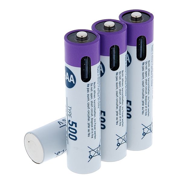 Ansmann AAA 1,5V Li-Ion Akku USB-C