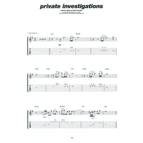 Wise Publications Play Guitar With Dire Straits