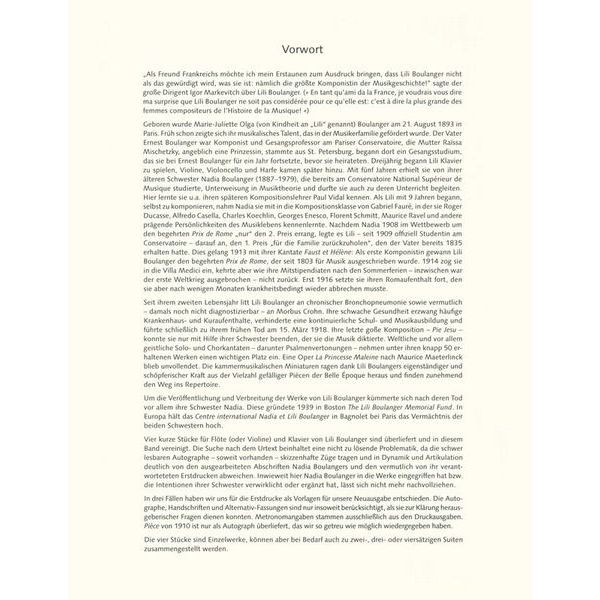 Schott Boulanger Complete Flute Works