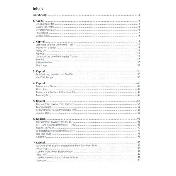 Artist Ahead Musikverlag Die Schule für Blues-Piano