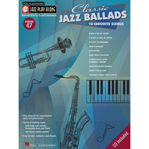 Hal Leonard Jazz Play-Along Classic Jazz