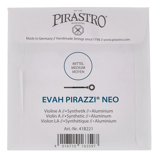 Pirastro Evah Pirazzi Neo A Violin 4/4