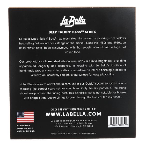 La Bella 760FM-S Deep Talkin Bass