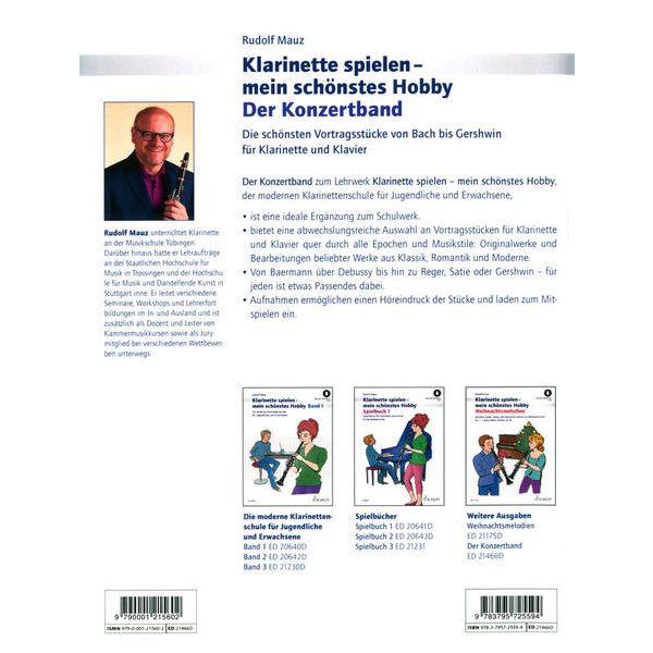 Schott Klarinette Hobby Konzertband