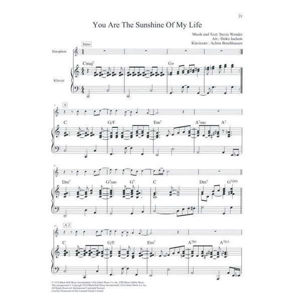 Schott Love Ballads T-Sax