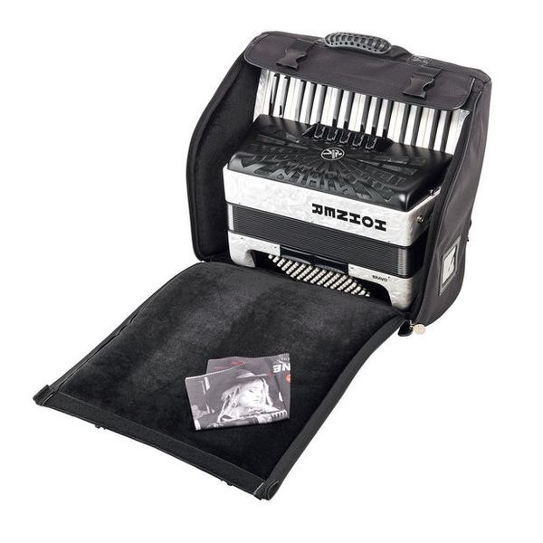 Hohner Bravo III 72 White silent key