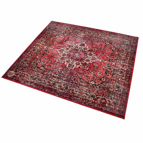 Drum N Base Vintage Drum Rug Orig. Red