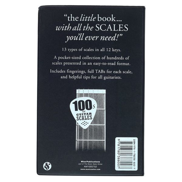 Wise Publications Little Black Book Of Scales