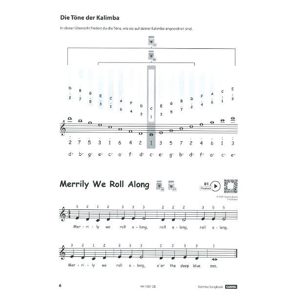 Hage Musikverlag Kalimba Songbook