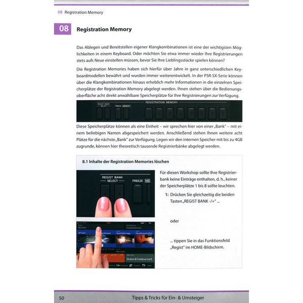 Keys Experts Verlag SX700/900 Praxisbuch  1