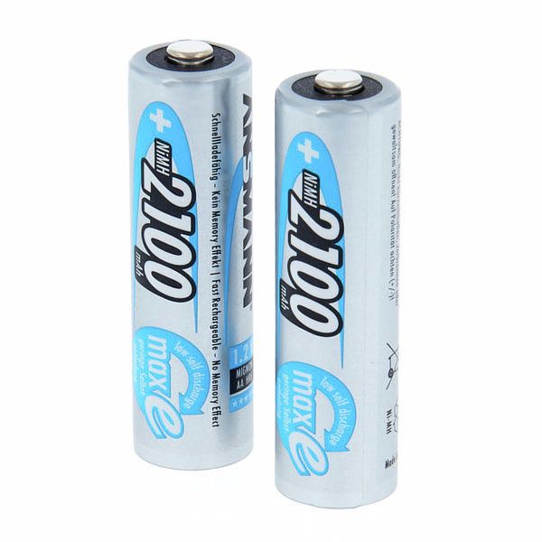 Ansmann maxE AA-Size recharge. 2100mAh