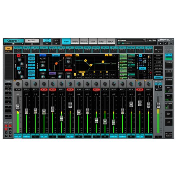 Waves eMotion LV1 - 32 Stereo-Chan.