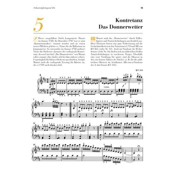 Henle Verlag Am Klavier Mozart