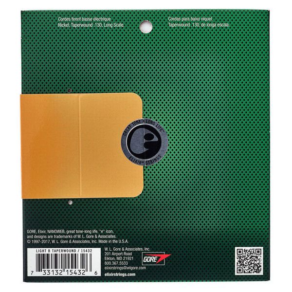 Elixir .130L TW Single Bass String