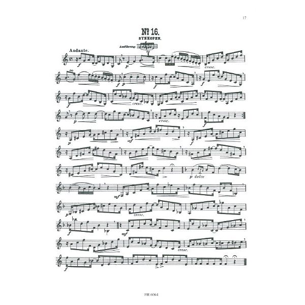 Friedrich Hofmeister Verlag Etüden für Horn 1