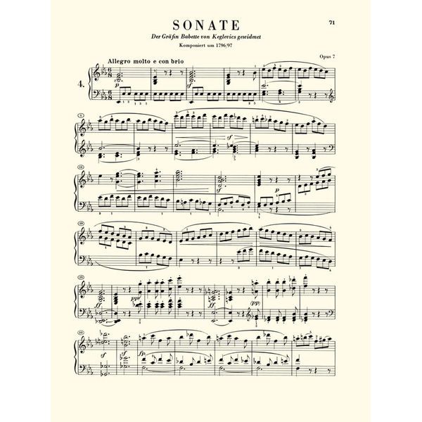 Henle Verlag Beethoven Klaviersonaten 1