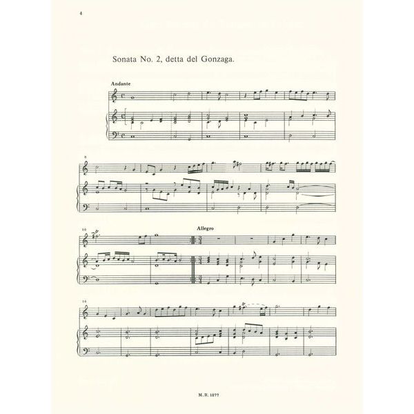 Breitkopf & Hrtel Fantini 8 Sonatas