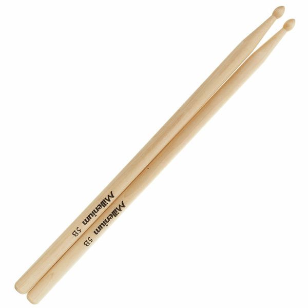 Millenium 5B Maple Drum Sticks -Wood-