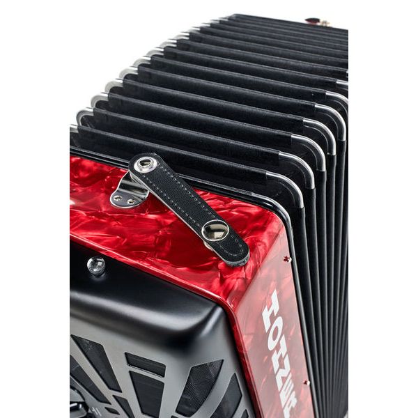 Hohner Bravo III 72 Red silent key