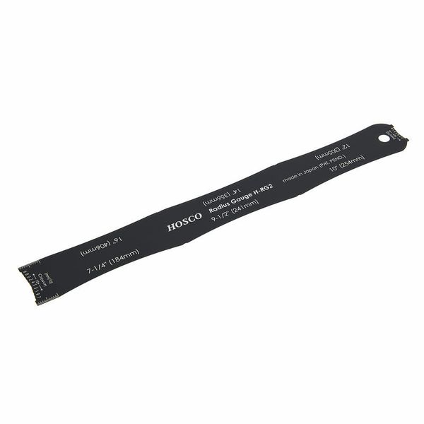 Maxparts Fretboard Radius Ruler BK