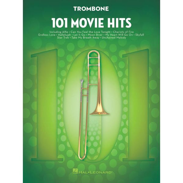 Hal Leonard 101 Movie Hits for Trombone