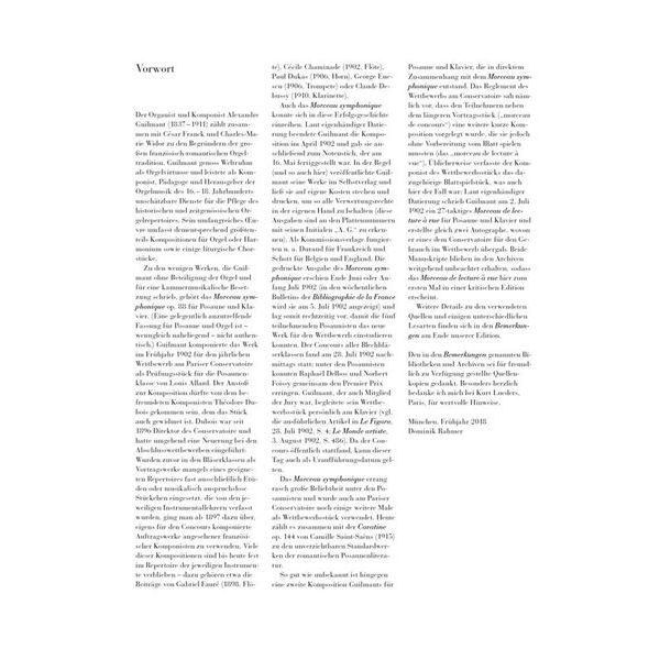 Henle Verlag Guilmant Morceau Symphonique