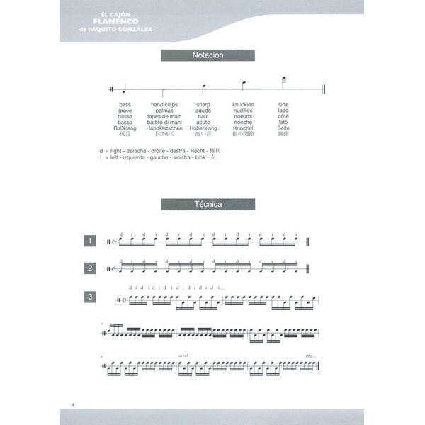 DG De Gregorio El Cajon Flamenco