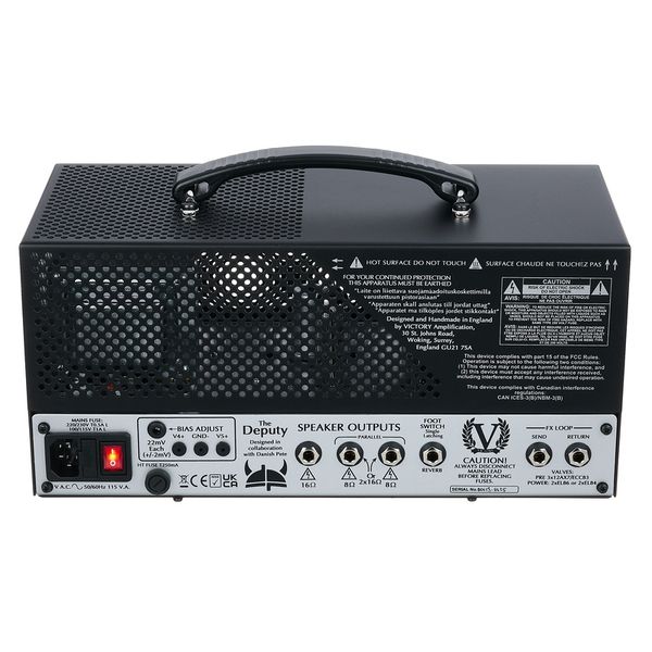 Victory Amplifiers The Deputy Lunch Box Head