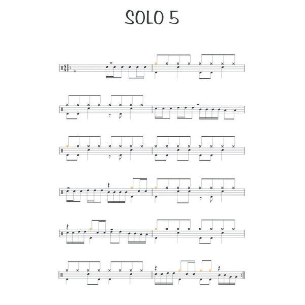 Bosworth 66 Drumsolos Modern Drummer