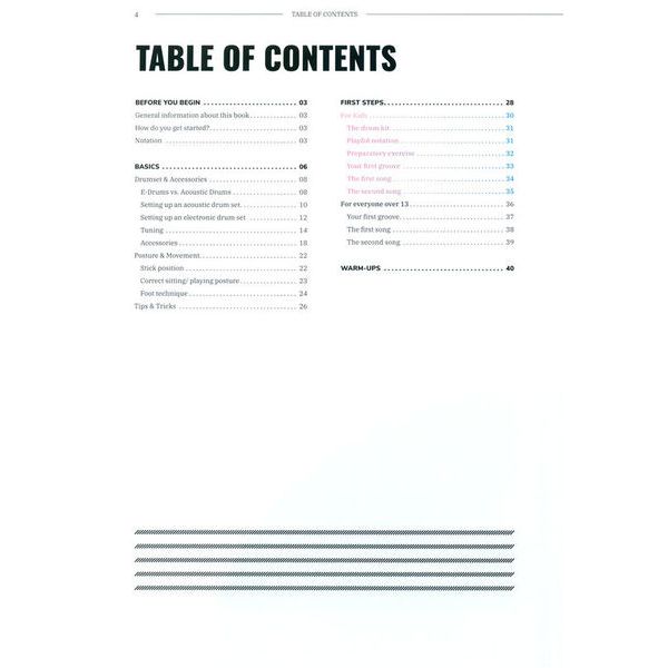 Millenium Legendary Drumbook English