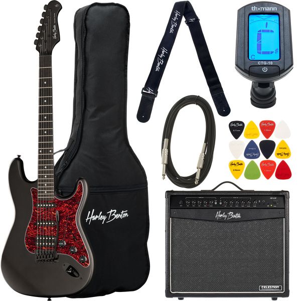 Harley Benton ST-20HSS SBK Standard S Set