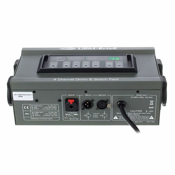 Showtec Lightbrick 4 Ch. Dimm Pack DMX